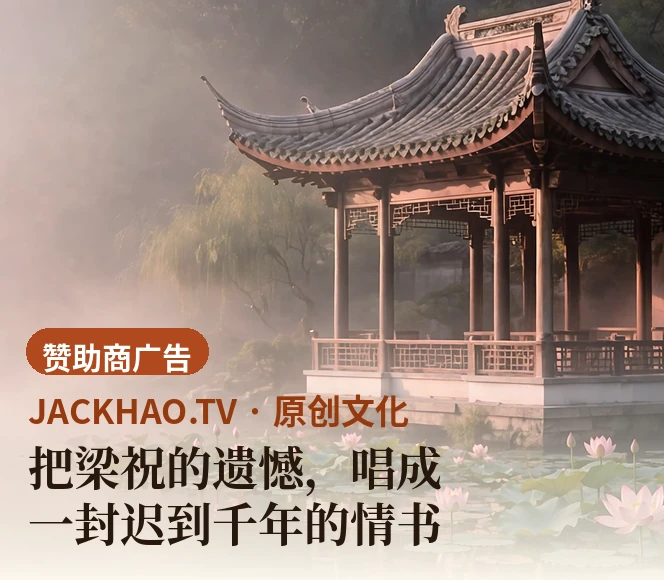 把梁祝的遗憾,唱成一封迟到千年的情书