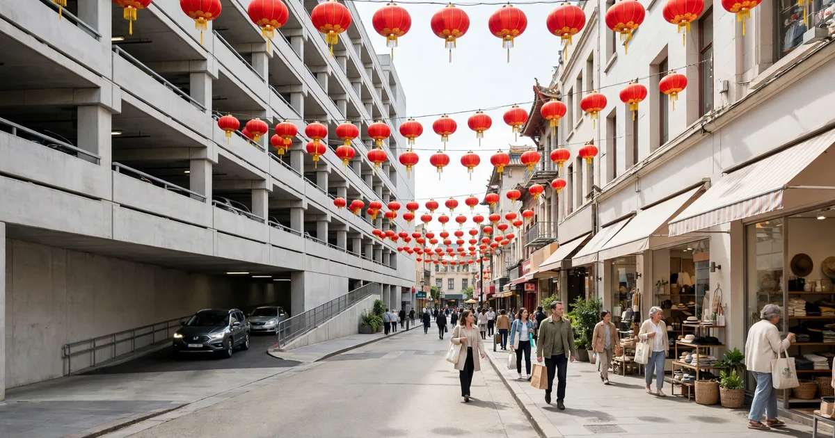 芝加哥华埠停车楼节日季延长营业,商户代金券计划同步